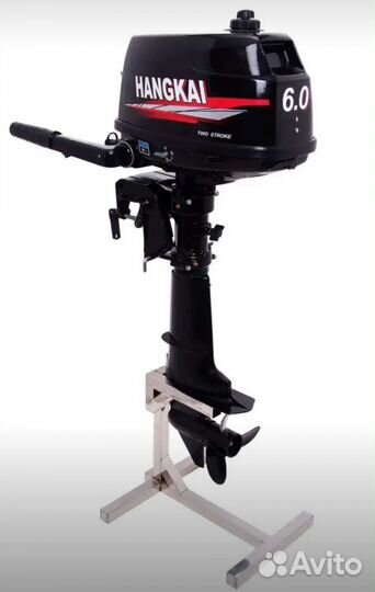 Лодочный мотор Hangkai 6 новый в заводской коробке