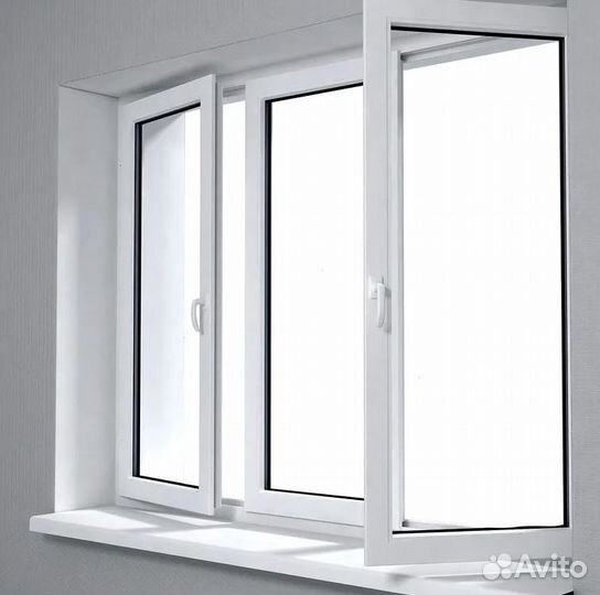 Окна пластиковые с отделкой