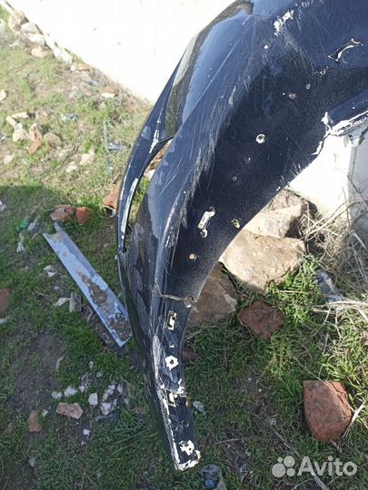 Задний бампер приора 1 хэтчбек