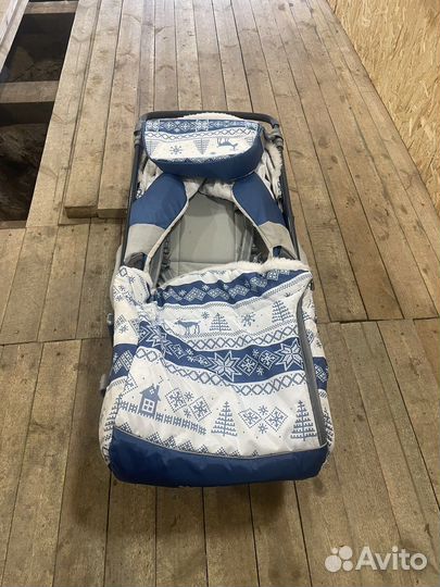 Санки коляска ника