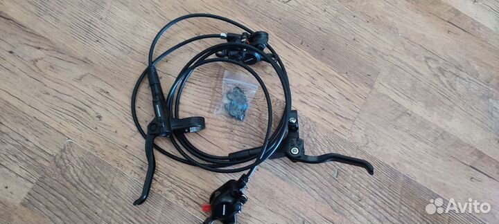 Гидравлические тормоза shimano MT200