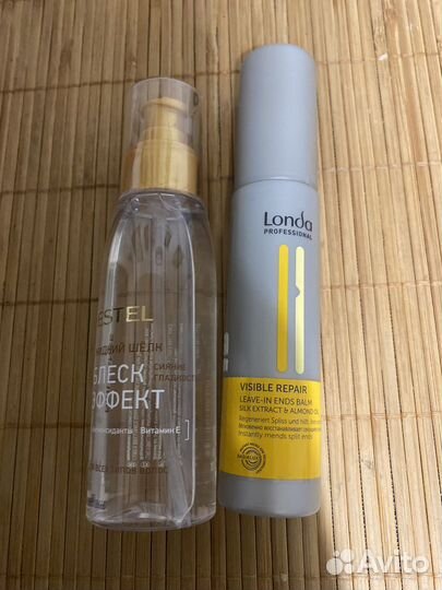Спрей сыворотка Londa и жидкий шелк estel