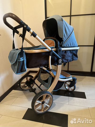 Коляска 2 в 1 luxmom