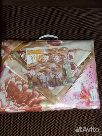 Постельное бельё 1,5. Шелк