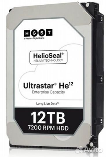 Жесткий диск Hitachi hgst Ultrastar He12 12Tb (HUH