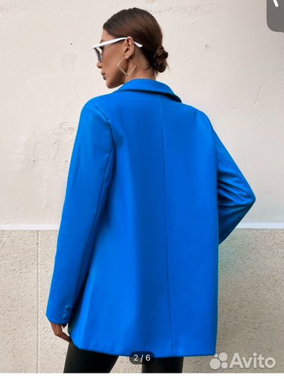 Кожаный пиджак женский