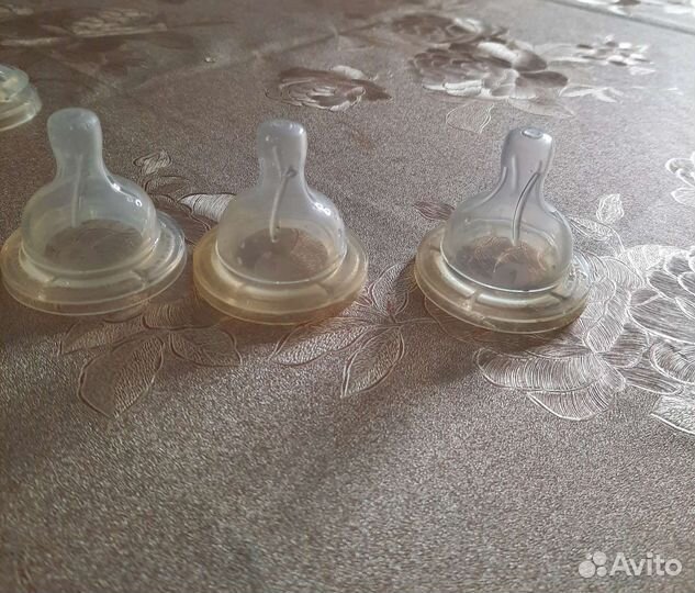 Соски для бутылочек avent