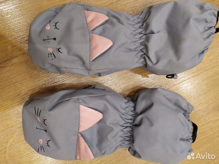 Варежки зимние, краги Futurino