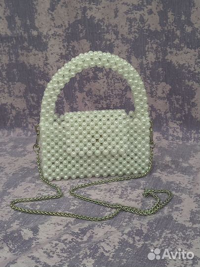 Сумка из бусин ручной работы