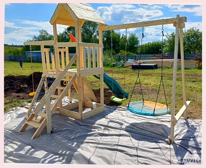 Детская игровая площадка уличная