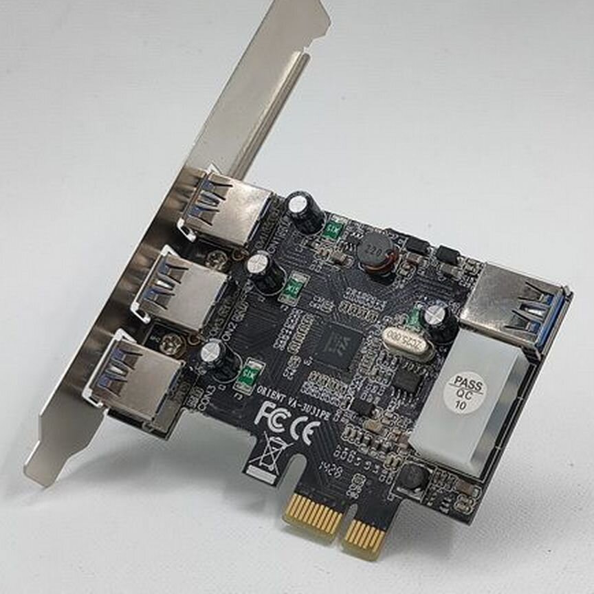 [VA-3U31PE] Контроллер Va-3u31pe, Orient, 3 Port Usb 3.0-Ext