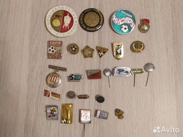 Значки Футбольных клубов СССР