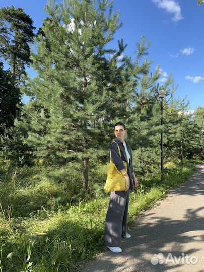 Сумка шопер сетка