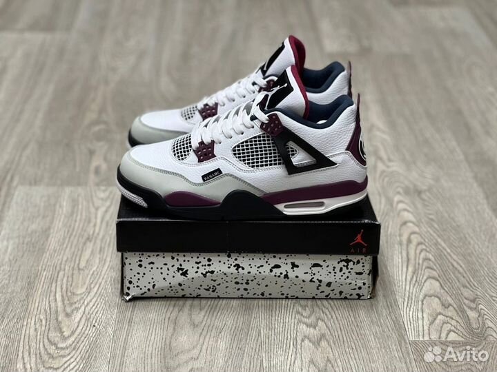 Кроссовки Air Jordan 4 PSG Paris Saint-Germain