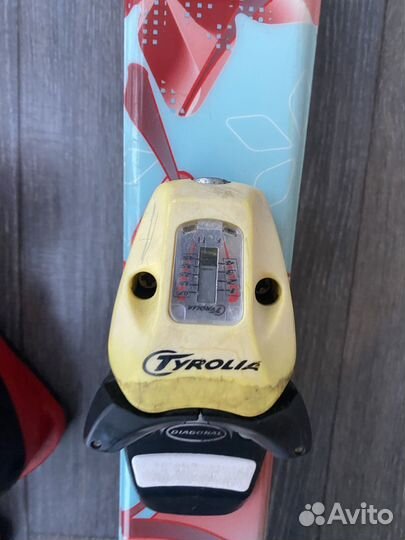 Горные лыжи детские комплект 120 Rossignol