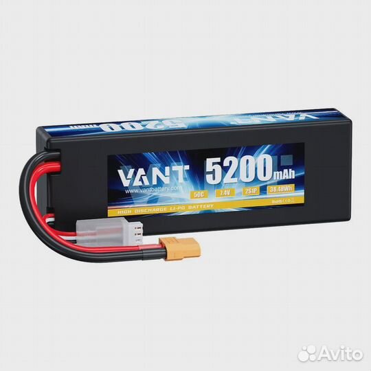 Аккумулятор Vant Lipo 2s (7,4v) 5200mAh 50C