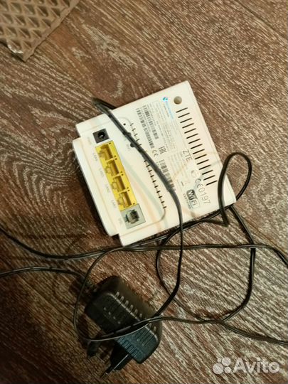 Wifi роутер adsl zte h108n