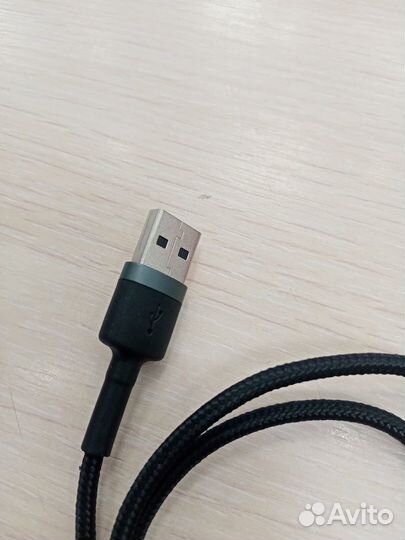 Кабель Baseus нейлон USB to Lightning 2.4A, 50 см