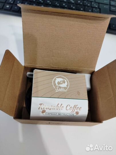 Многоразовая капсула tassimo. новая