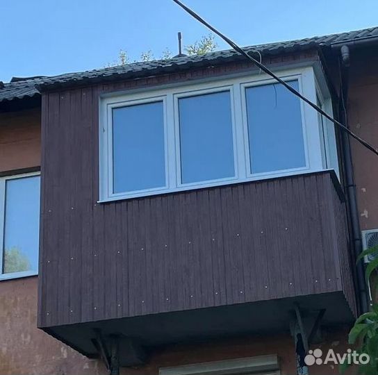 Отделка балконов и лоджий