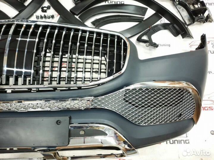 Обвес на Mercedes GLS-Class X167 в стиле Maybach