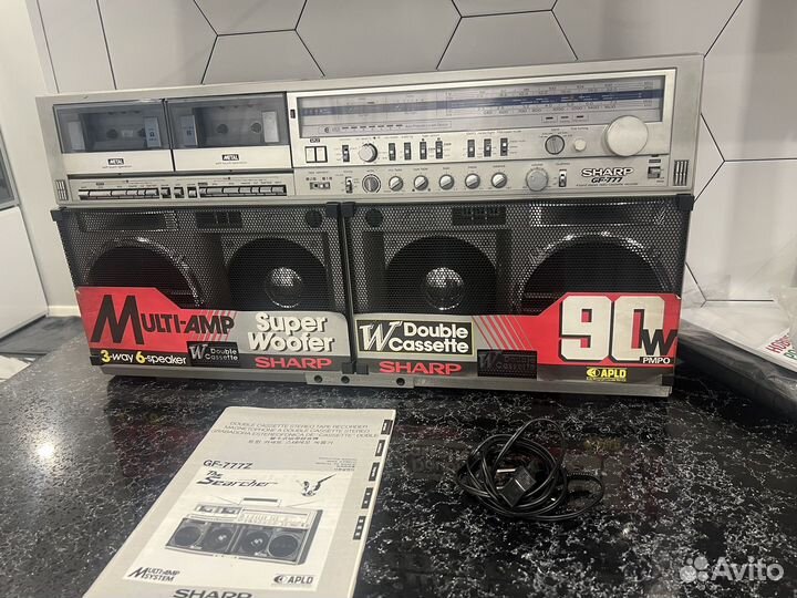 Магнитофон sharp 777