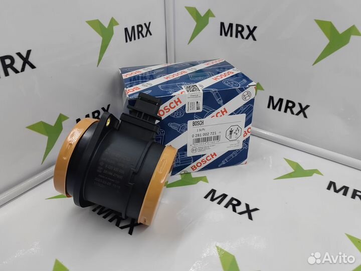 Датчик массового расхода воздуха 0281002721