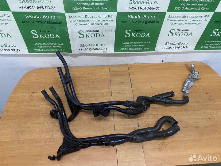 Патрубок системы охлаждения Skoda Octavia A5