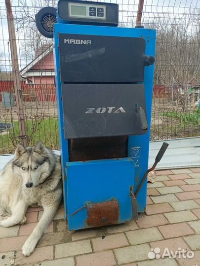 Твердотопливный котел