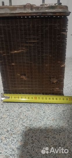 Радиатор печки медный