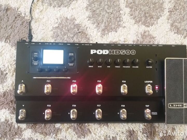 Гитарный процессор line 6 pod hd500