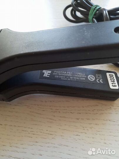 Плойка для выравния волос tecno италия