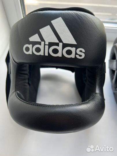 Боксерский шлем с бампером Adidas