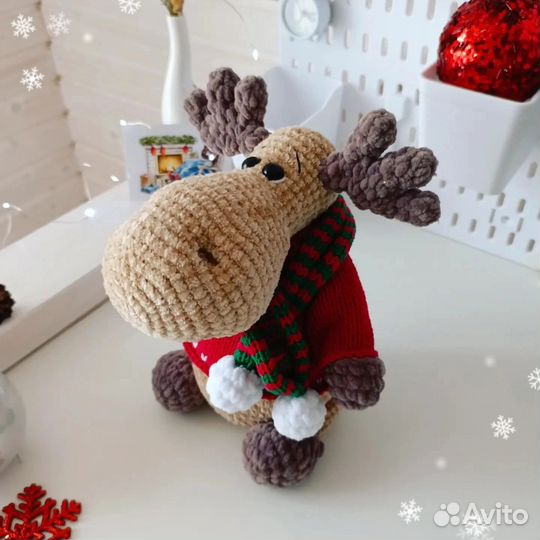 Новогодние Игрушки Подарки. Вязаные. Ручная работа