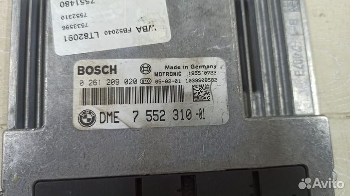 Блок управления двигателем BMW X5 E53 N62 4.4