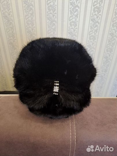 Шапка норковая женская