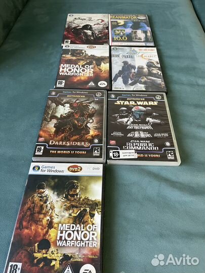 Диски с играми на пк