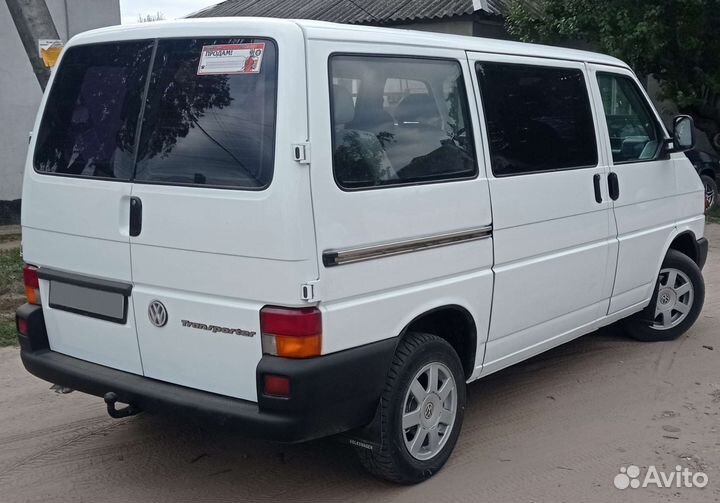 Volkswagen Transporter 2.4 МТ, 1995, 100 000 км