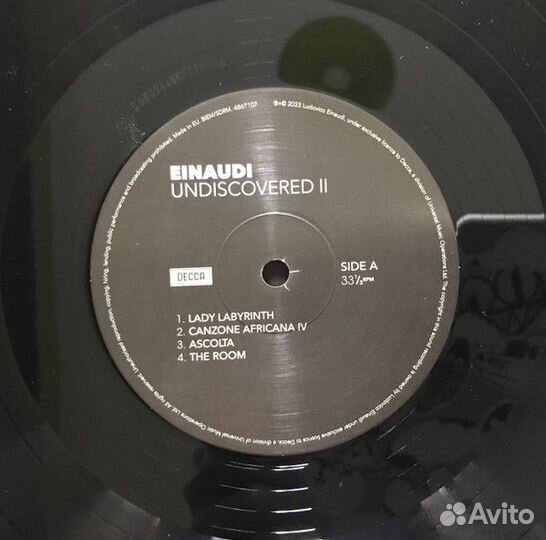 Виниловая пластинка Einaudi, Ludovico - Undiscover