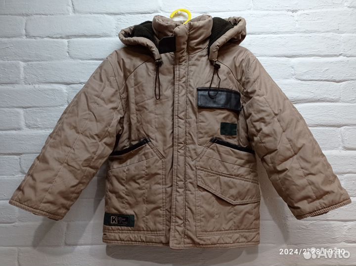 Тёплая куртка на мальчика oviesse boys, размер 110