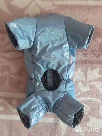 Зимний комбинезон для маленьких собак (мальчик)