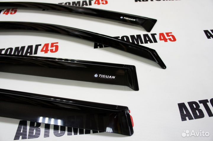 Дефлекторы окон ветровики Volkswagen Tiguan с 2017