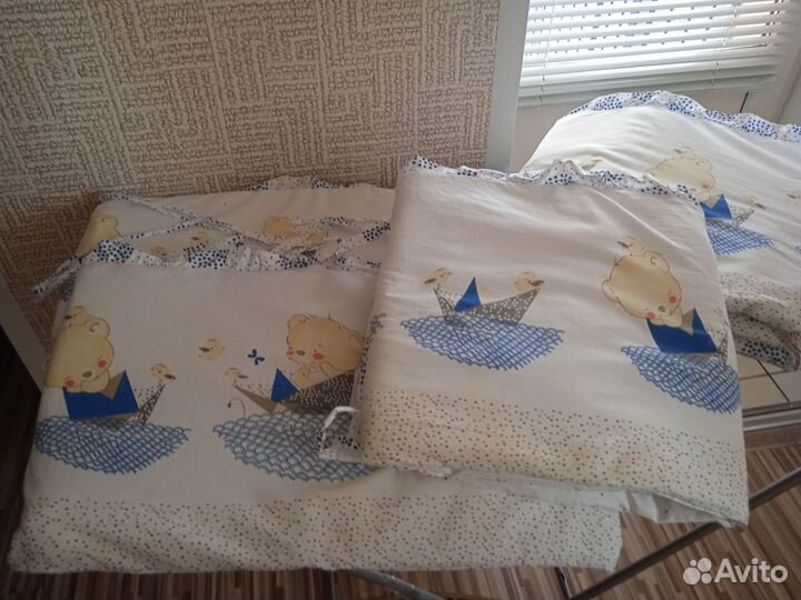 Бортики в детскую кроватку