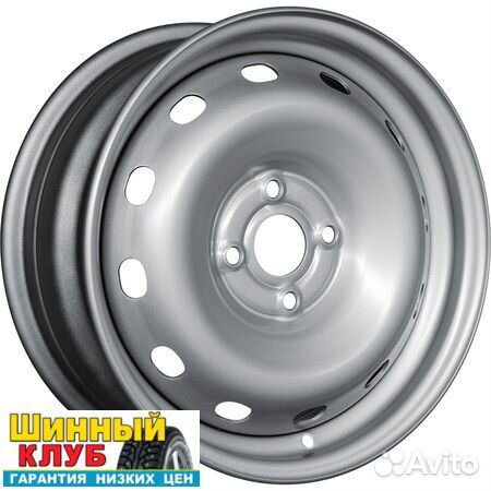 Диск штамп R15x6 4x100 et40 d60.1 тзск Logan2