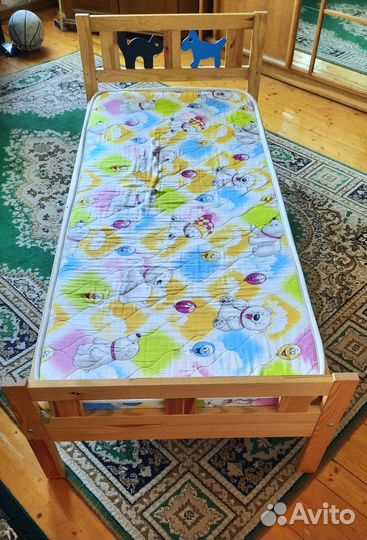 Детская кровать IKEA Криттер с матрасом