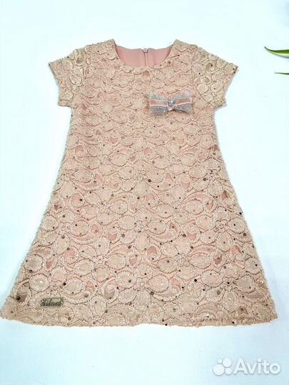 Платье для девочки 92