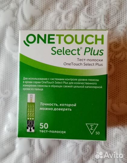 Тест полоски one touch select plus