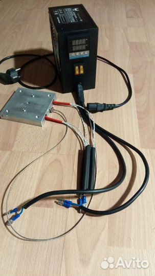 Нагреватель пресса горячего тиснения на коже