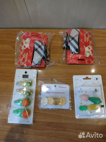 Заколочки новые