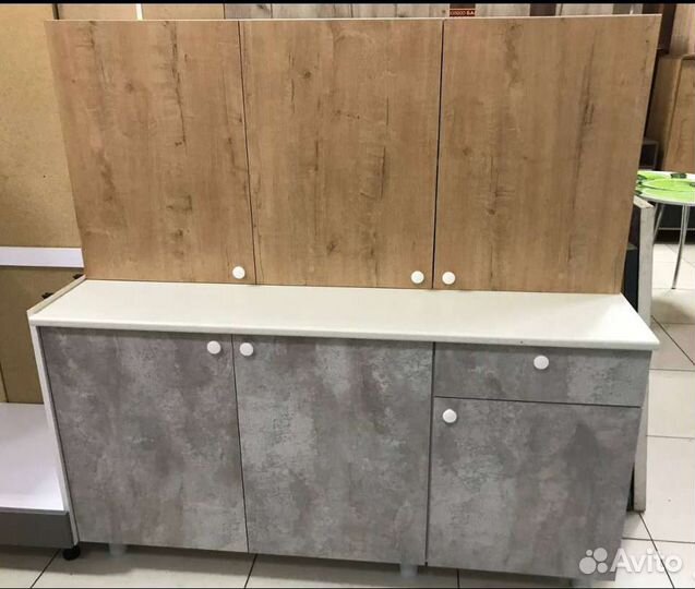 Новая кухня, кухонный гарнитур 1,5 м